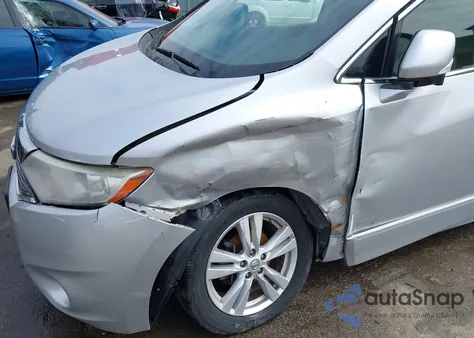 2013 Nissan Quest Le из США, поврежденный, VIN JN8AE2KP0D9071877